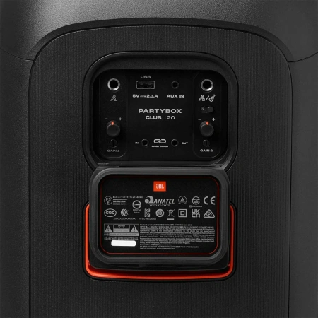 Портативная акустика JBL Partybox Club 120, черный Портативная акустика JBL Partybox Club 120, черный