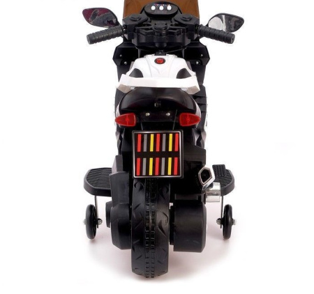Электромобиль «Спортбайк», цвет белый