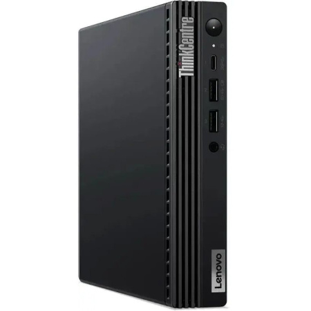 Мини-ПК Lenovo ThinkCentre Tiny M70q-4 slim, Intel Core i5-13400T / 16 ГБ DDR4 / 512 ГБ SSD / Intel UHD Graphics / Без ОС / Клавиатура, мышь, черный (12E4SB6V00)