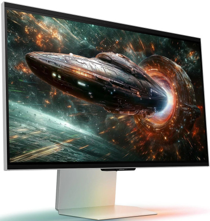 Монитор Samsung 27" Odyssey 3D LS27FG900XIXCI серебристый IPS LED