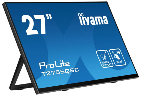 Монитор Iiyama 27" ProLite T2755QSC-B1 черный IPS LED Монитор Iiyama 27" ProLite T2755QSC-B1 черный IPS LED